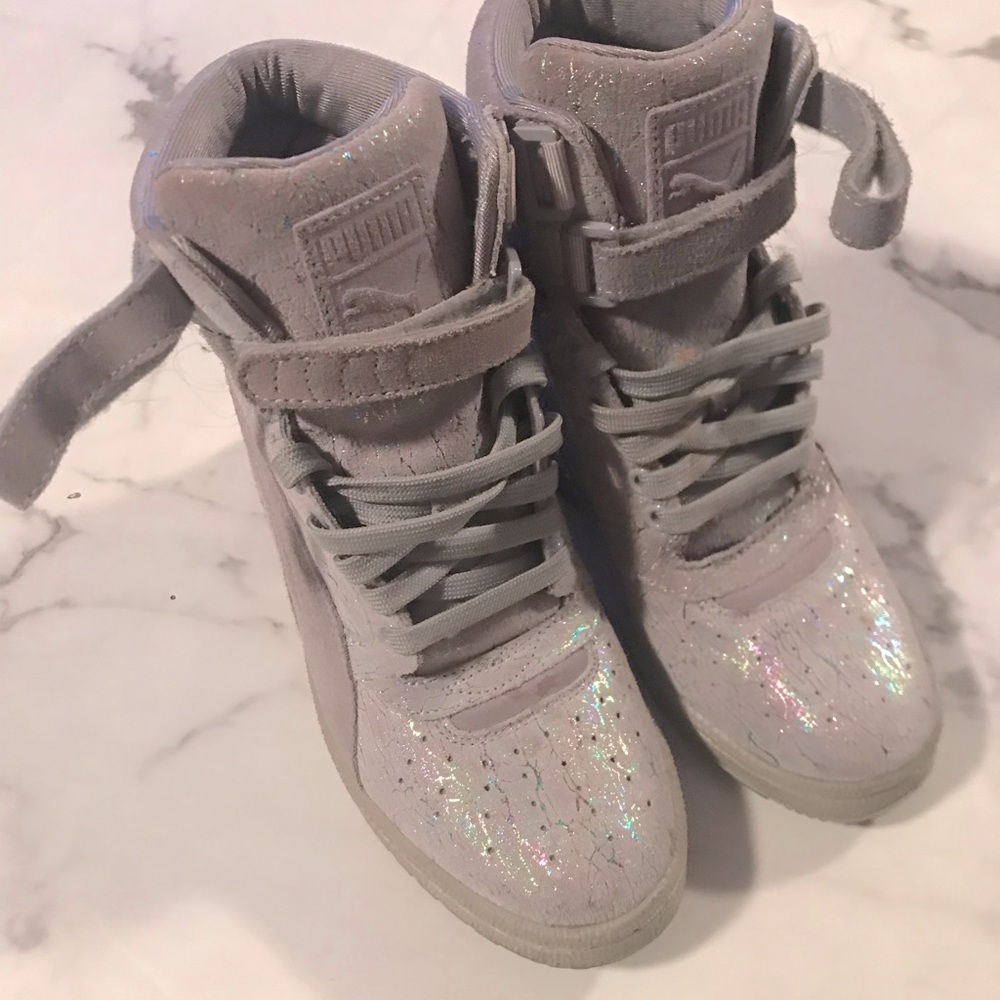 Puma wedge sneakers